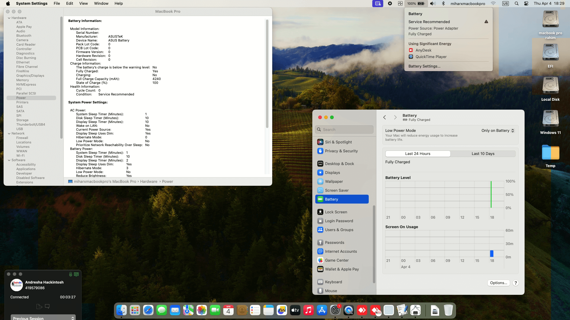 Asus ROG Strix G G531G DBQ086T [CoffeeLake   Intel UHD 630 + I2C]   OpenCore 1